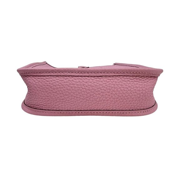 HERMES 2023 Evelyne TPM "Mauve Sylvestre" Pink Clemence Leather PHW - Picture 4 of 12